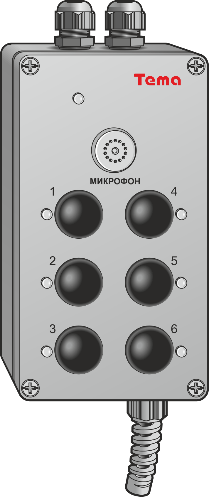 Tema-M61.25-m65 прибор громкой связи