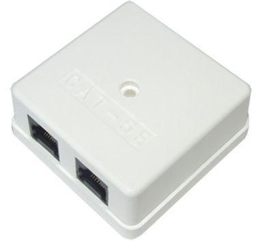 Розетка RJ11+RJ45